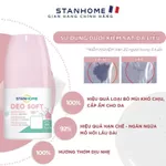 Combo 2 lăn khử mùi ngăn tiết mồ hôi cho trẻ em và cho da nhạy cảm Stanhome Deo soft không cồn hương dịu nhẹ 50ml/lọ — ảnh 6