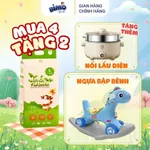 (4A) [TẶNG 2 QUÀ NỒI LẨU ĐIỆN + NGỰA ] Combo 4 Bịch Tã/ Bỉm AMOR NATURAL VIỆT NAM Mỏng Nhẹ, Đủ Size NB68 - 4XL34 — ảnh 1