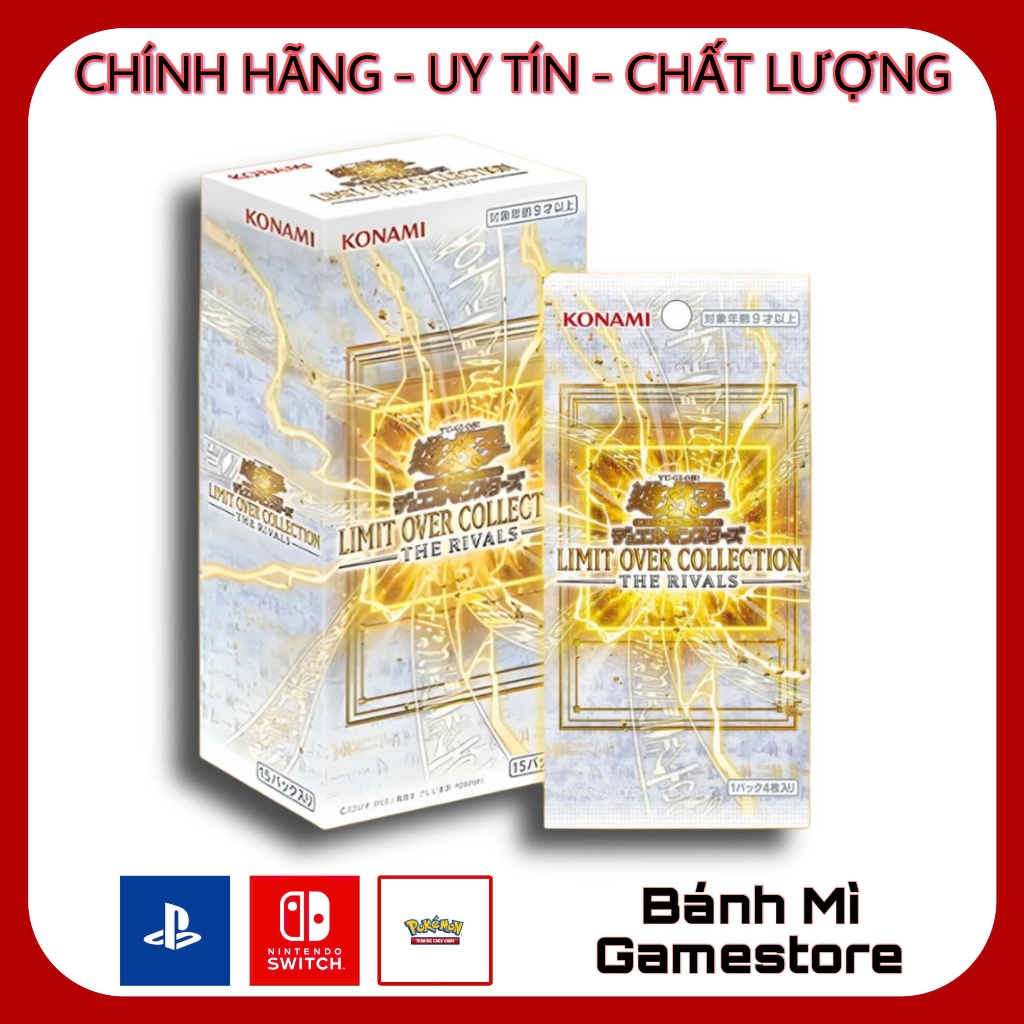 Thẻ bài Yugioh OCG Limit Over Collection The Rivals Japanese Booster ...