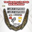 Tem cảng winner và tem phuộc tặng kèm stecker trang tri chống trấy cho xe