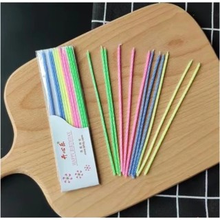 Hộp nến tăm dài sinh nhật DECOR bánh- Phụ kiện Sinh Nhật