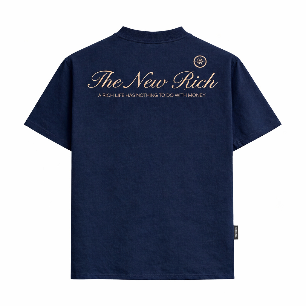 Áo Thun TheNewRich Boxy Tee Blackdoki Cotton 250gsm Local Brand Tay Lỡ Form Boxy Rộng Nam Nữ