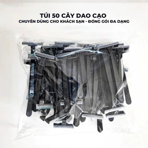 Combo 50 Chiếc Dao Cạo Râu Dùng 1 Lần, Chuyên Dùng Cho Khách Sạn Nhà Nghỉ SPa