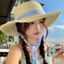 LEZA- Mũ Rơm Phong Cách Hàn Quốc Dùng Che Nắng, che tia UV, Dùng Cho Đi Chơi, Đi Biển