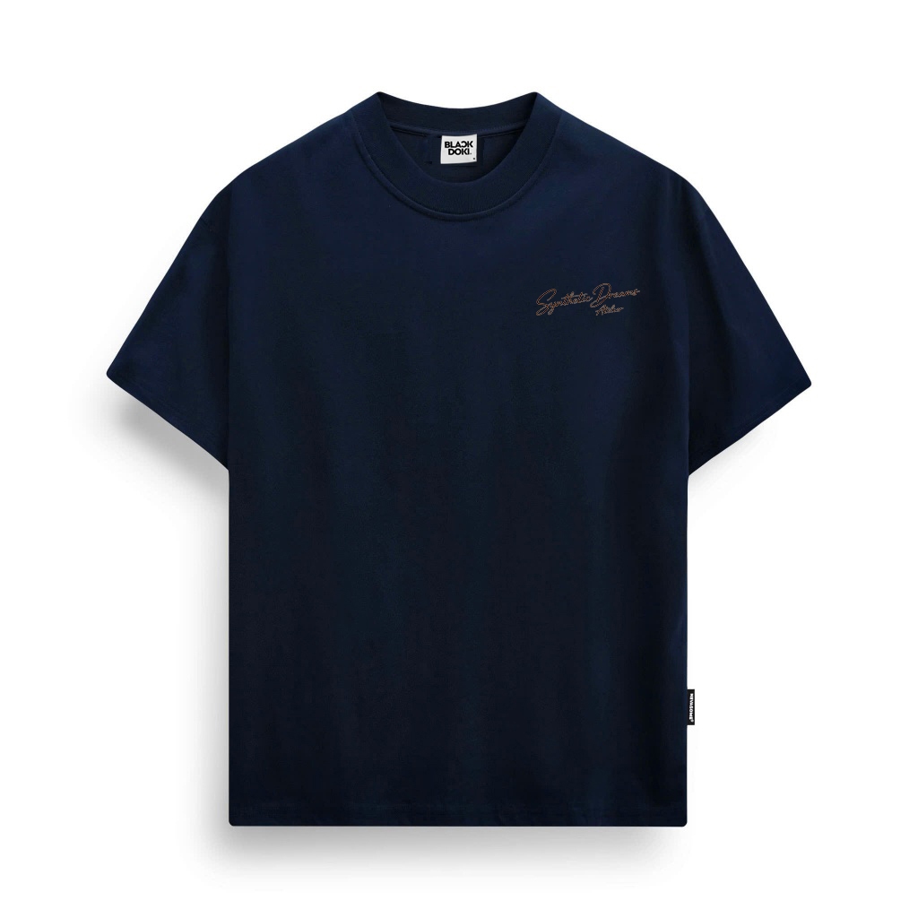 Áo Thun Synthetic Dreams Boxy Tee Blackdoki Cotton 250gsm Local Brand Tay Lỡ Form Boxy Rộng Nam Nữ