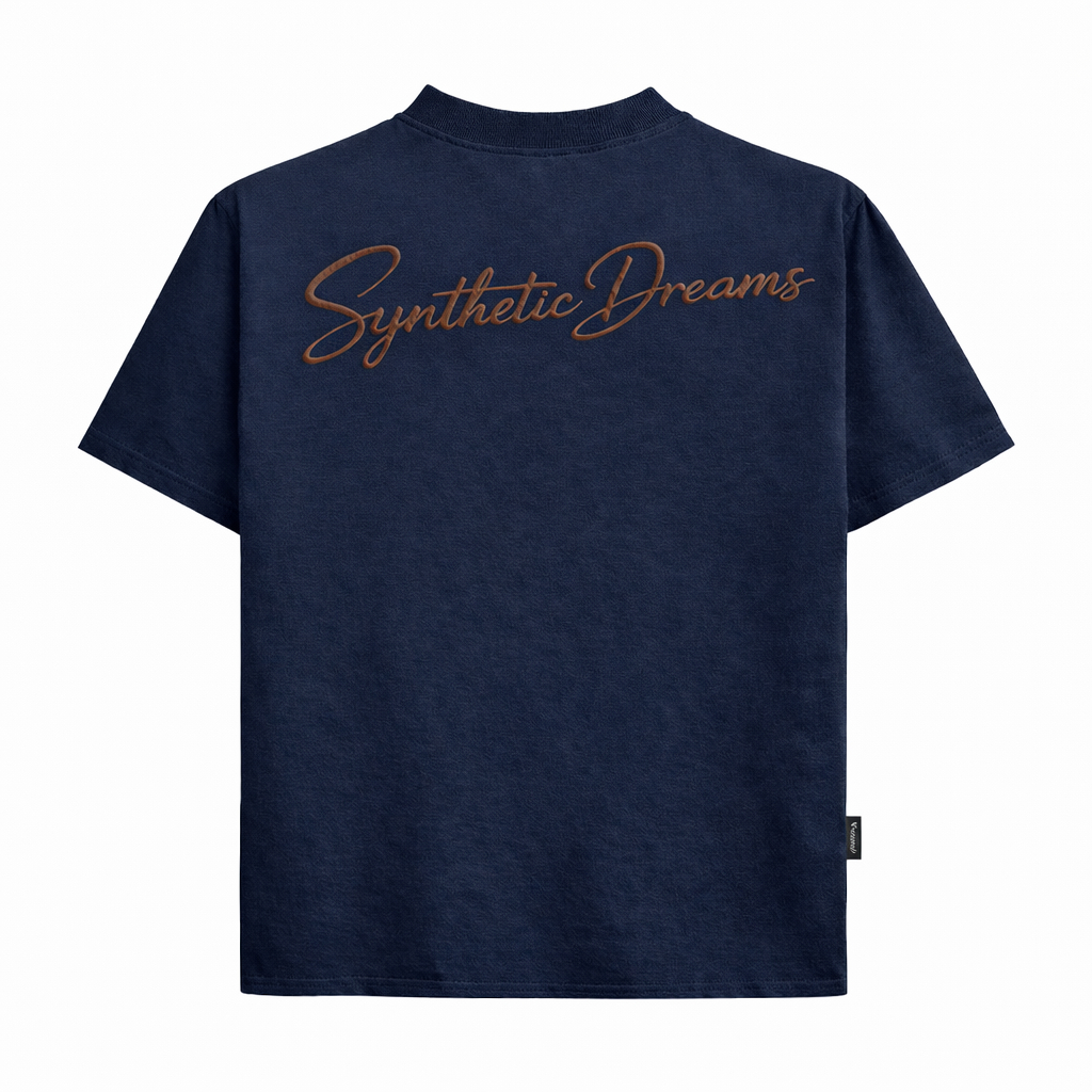 Áo Thun Synthetic Dreams Boxy Tee Blackdoki Cotton 250gsm Local Brand Tay Lỡ Form Boxy Rộng Nam Nữ
