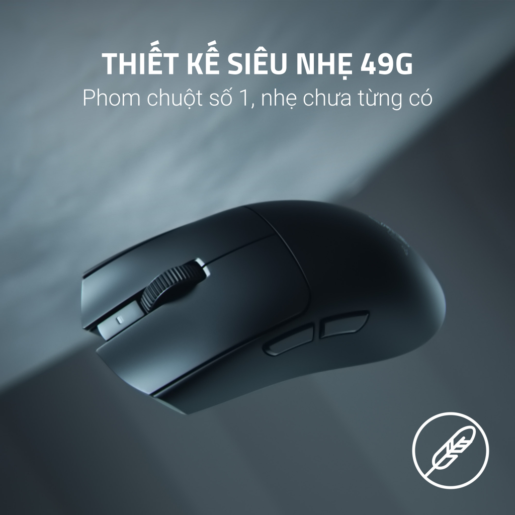 Chuột Gaming Razer Viper V4 Pro | 49g/50g | Không Dây | Cuộn Quang | Cảm Biến Quang 50K | 180 Tiếng | Switch Quang Học | BigBuy360 - bigbuy360.vn