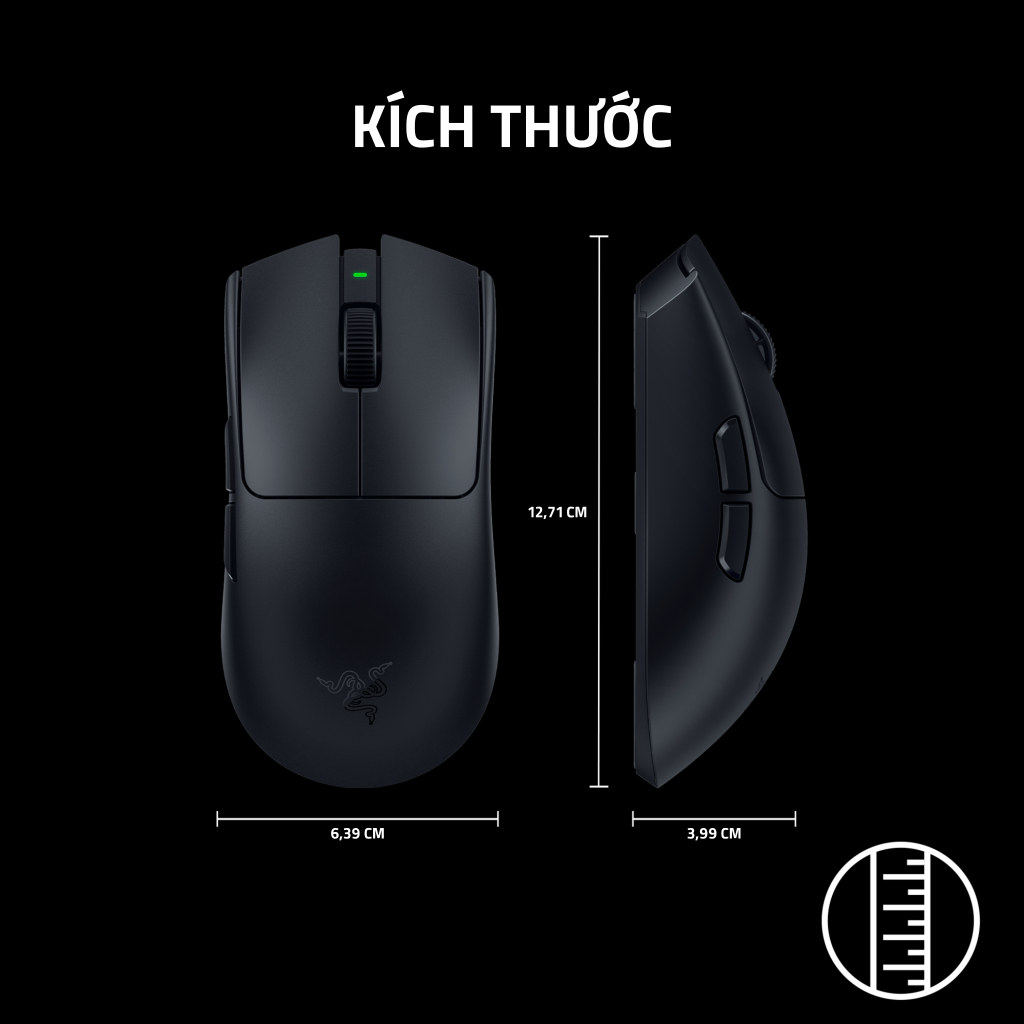Chuột Gaming Razer Viper V4 Pro | 49g/50g | Không Dây | Cuộn Quang | Cảm Biến Quang 50K | 180 Tiếng | Switch Quang Học | BigBuy360 - bigbuy360.vn