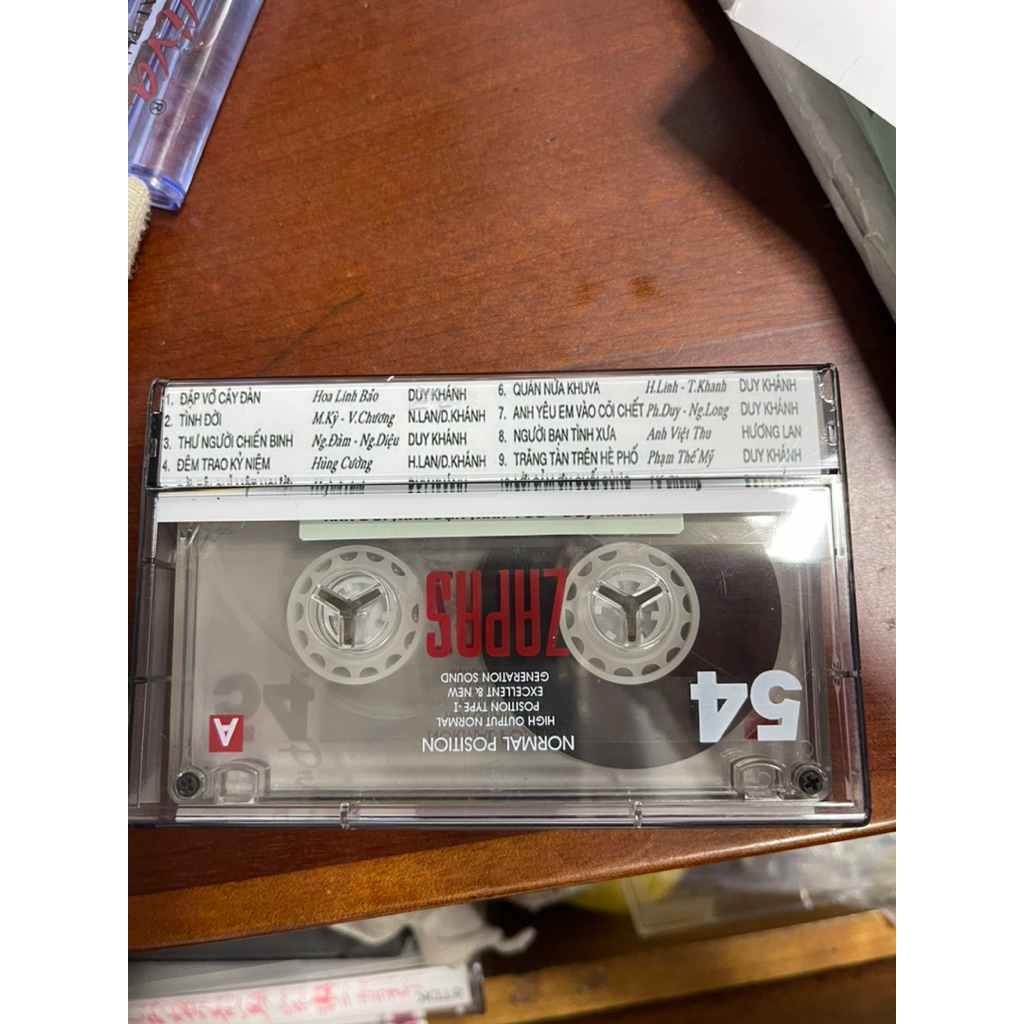 Băng Cassette Duy Khánh - Tình Đời, Tình Bạn, Tình Yêu