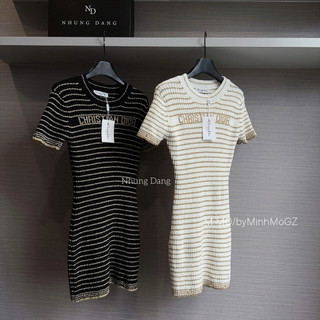 Váy Body Len Kẻ CD QC