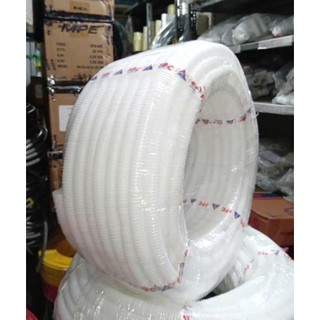 Cuộn 50m Ống Ruột Gà Phi 20 Thoát Nước Điều Hòa – Ống Xả Máy Lạnh Dẻo Bền, Dễ Thi Công Cho Thợ Điện Lạnh
