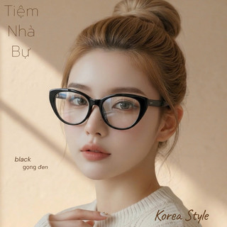 Gọng kính mắt mèo kiểu dáng Hàn Quốc thời trang Bự Store gọng nhựa 2190