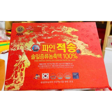 TINH DẦU THÔNG ĐỎ CHÍNH PHỦ PINE JEOK SONG 120 VIÊN ( CHUẨN NỘI ĐỊA HÀN QUỐC