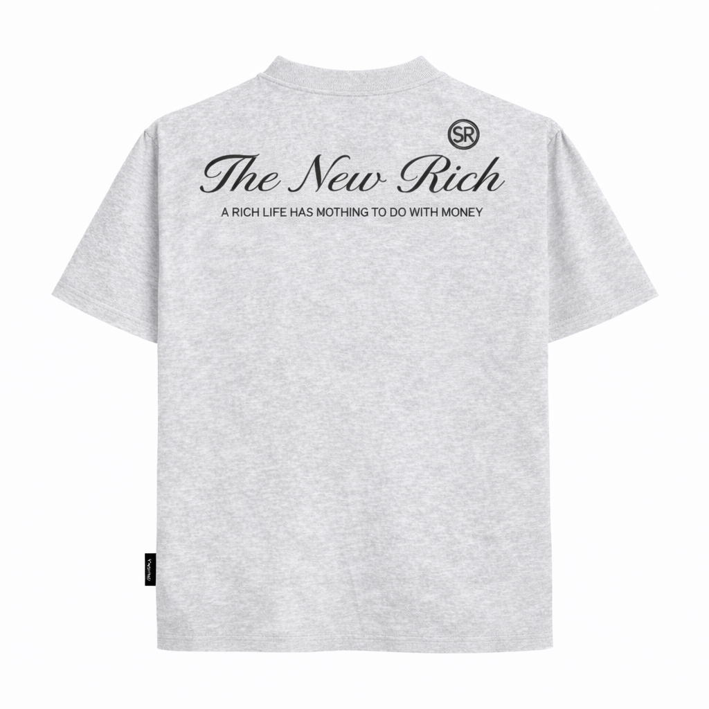 Áo Thun TheNewRich Boxy Tee Blackdoki Cotton 250gsm Local Brand Tay Lỡ Form Boxy Rộng Nam Nữ