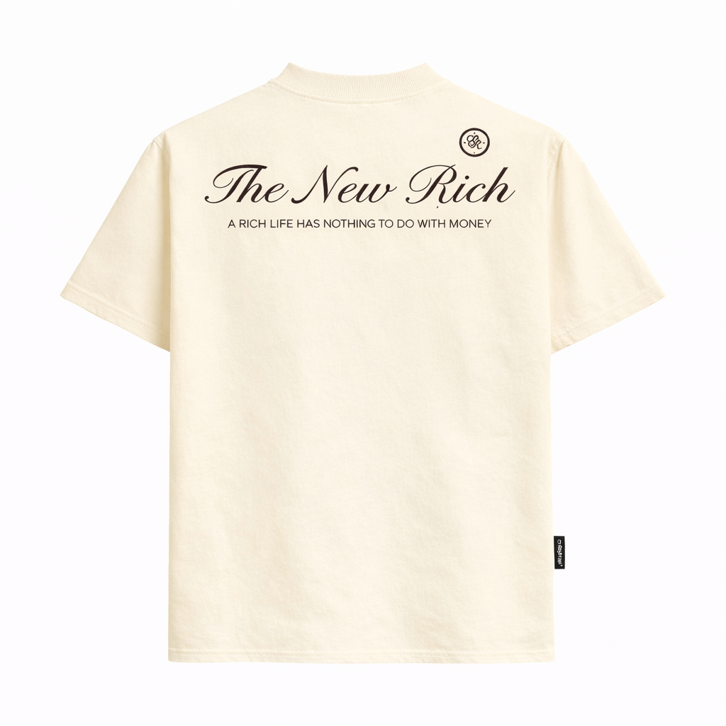 Áo Thun TheNewRich Boxy Tee Blackdoki Cotton 250gsm Local Brand Tay Lỡ Form Boxy Rộng Nam Nữ