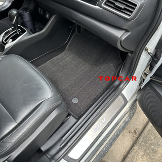 Thảm lót sàn ô tô HONDA BRV TOPCAR chất liệu nhựa TPE nguyên sinh cao cấp không chứa chất độc hại