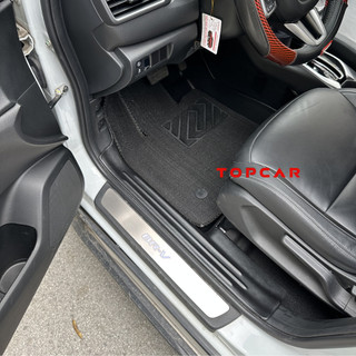 Thảm lót sàn ô tô HONDA BRV TOPCAR chất liệu nhựa TPE nguyên sinh cao cấp không chứa chất độc hại