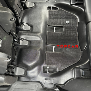 Thảm lót sàn ô tô HONDA BRV TOPCAR chất liệu nhựa TPE nguyên sinh cao cấp không chứa chất độc hại
