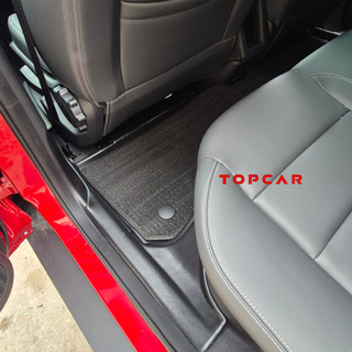 Thảm lót sàn ô tô VINFAST VF5 TOPCAR chất liệu nhựa TPE nguyên sinh cao cấp không chứa chất độc hại