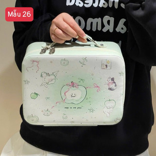Túi cốp đựng đồ mỹ phẩm siêu hoạ tiết chuột capybara cute mẫu mới