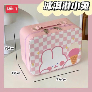 Túi cốp đựng đồ mỹ phẩm siêu hoạ tiết chuột capybara cute mẫu mới