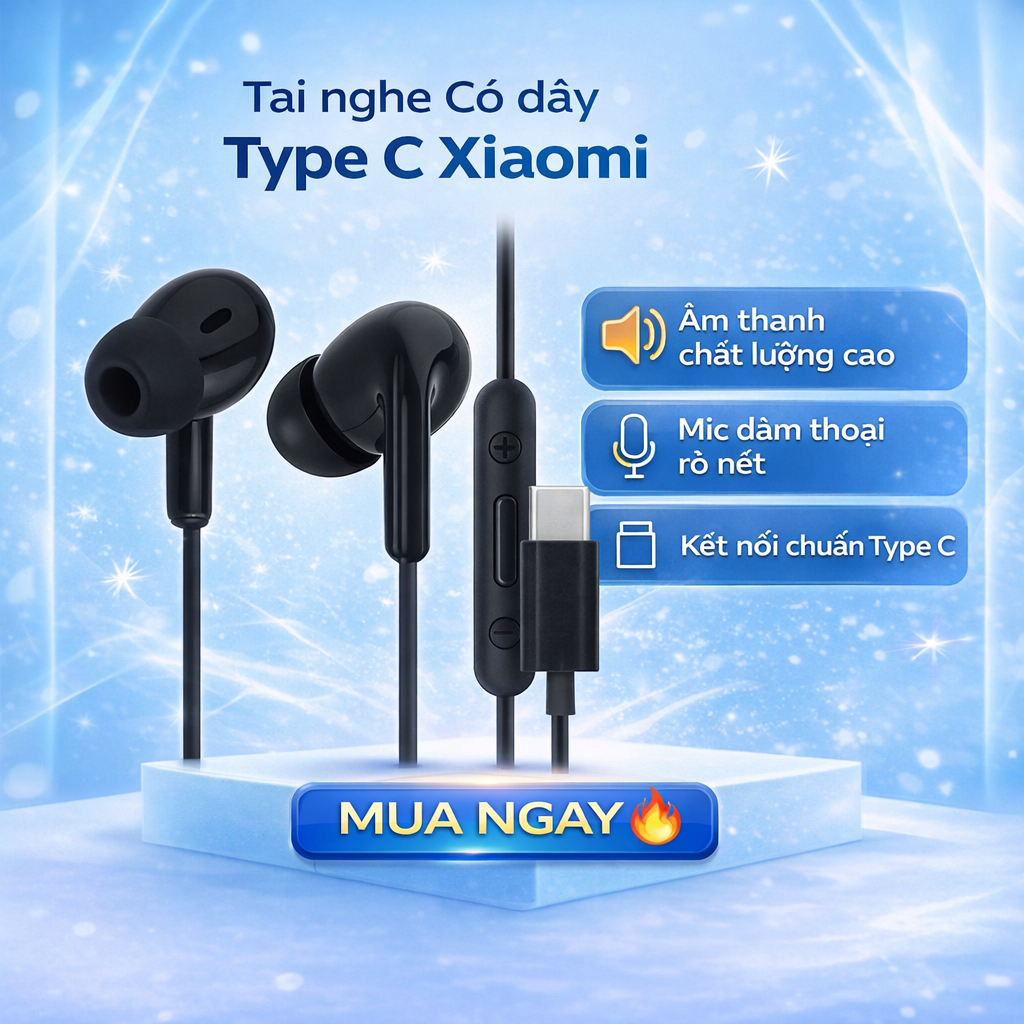 Tai nghe Có dây Type C Xiaomi