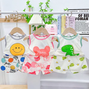 BỘ 3 LỖ Thun Tăm cho bé 6 -16kg. Vải thun tăm mềm, in đẹp rõ nét, co giãn, giặc máy tốt