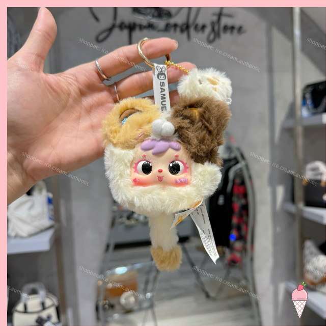 [Hỏa tốc HCM] Blind Box Móc Khóa Gấu Bông Samuel Móng Vuốt Mèo chính hãng