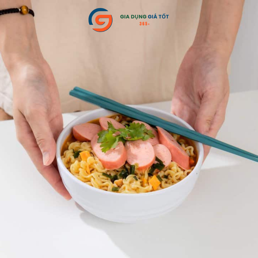Bát tô canh, tô phở nhựa phíp cứng Song Long - mẫu mới dày dặn, bền đẹp