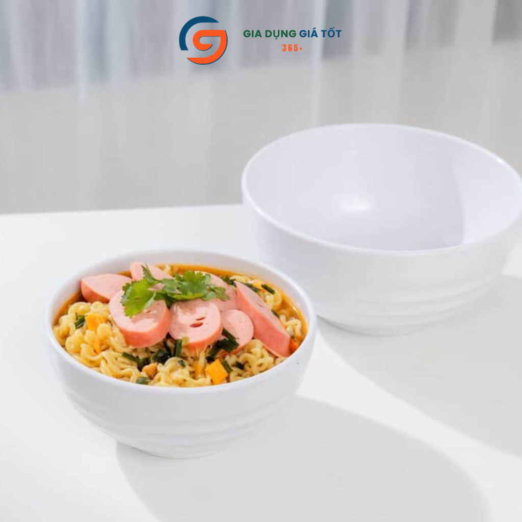 Bát tô canh, tô phở nhựa phíp cứng Song Long - mẫu mới dày dặn, bền đẹp