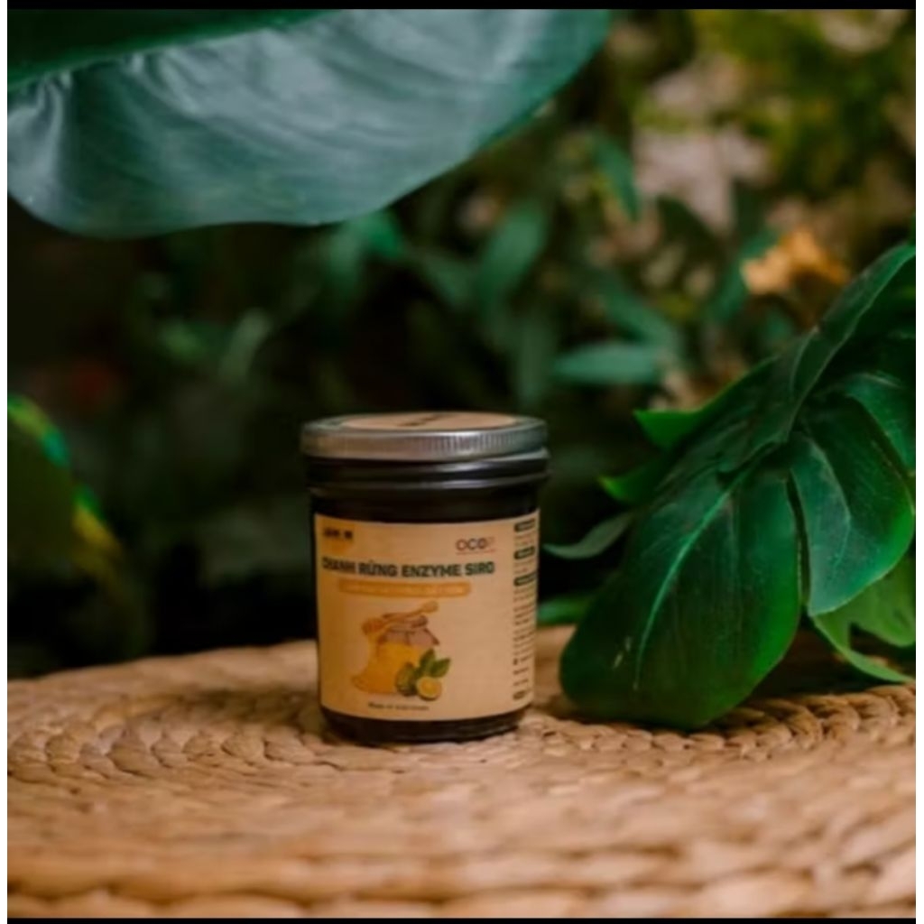 Chanh rừng Enzyme siro LáMori - Lọ 200ml - Dùng cho bé nhỏ, tốt cho cổ họng, giảm đờm, tốt cho sức khoẻ