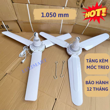 Quạt trần phòng ngủ nhỏ 3 cánh, Quạt trần mini quạt trần phòng khách quạt đuổi ruồi muỗi cho bé