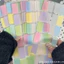 Gói 5 tờ 60 miếng dán đánh dấu phân trang, note dán rút card lấp lánh nhiều màu