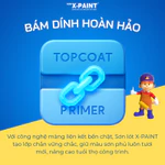 Sơn lót chống kiềm ngoại thất X-Paint - Sơn S3000 lon 5kg chống ẩm, chống thấm + Tặng kèm lu lăn (Rulo) + chổi sơn — ảnh 8