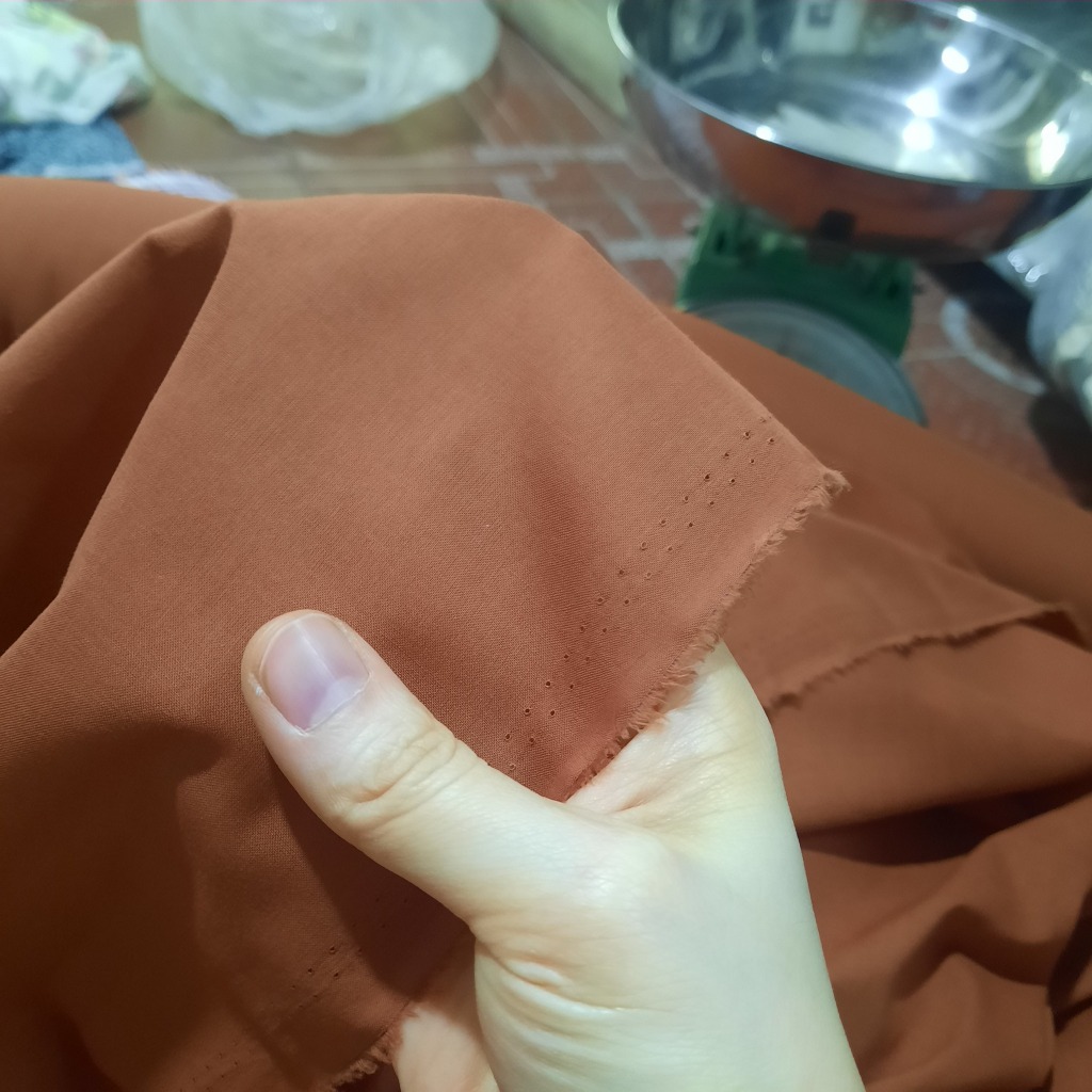 VẢI THÔ BOI 100% COTTON - MAY ÁO, VÁY, LÀM LÓT...