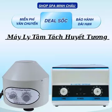 Máy Ly Tâm Tách Huyết Tương 6 Ống và 12 Ống Chạy Khỏe Quay Đều Hàng loại 1 Bảo Hành 12 Tháng