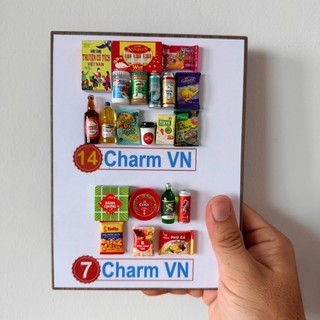 Mô hình charm Vn - trang trí nhà mini