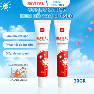 Combo 2 tuýp kem dưỡng mờ sẹo Revital 30g - Hỗ trợ giảm thâm, chăm sóc da sẹo