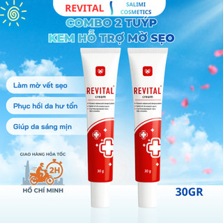 Combo 2 tuýp kem dưỡng mờ sẹo Revital 30g - Hỗ trợ giảm thâm, chăm sóc da sẹo