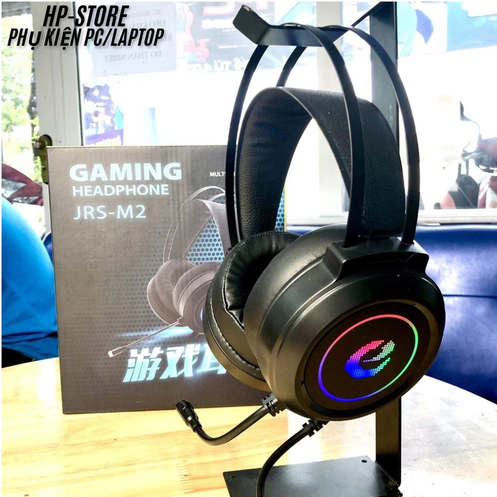 Tai nghe chụp tai Gaming- Tai nghe chữ E có mic (cổng USB) âm thanh 7.1, Âm Bass Cực Căng, Ốp Da Êm Ái, BH 12T
