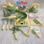 Bộ Đồ Chơi Nấu Ăn Hiệu Ứng Đèn Âm Thanh Khủng Long, Thỏ Tím ToysLit Cho Bé Giả Lập Nhiều Chi Tiết