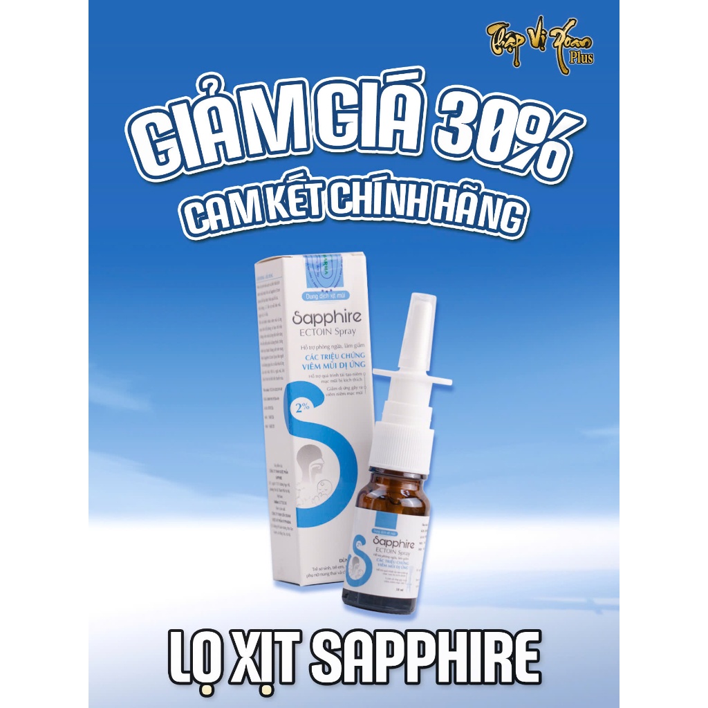 Thập Vị Xoang hỗ trợ các vấn đề về Xoang Mũi Dị ứng