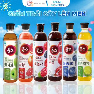 Nước Giấm Trái Cây Lên Men Hongcho Hàn Quốc - Giấm Uống Hoa Quả Vị Ngon Healthy, Giải Khát Thanh Mát