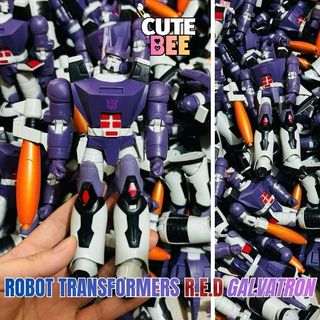 Mô hình Robot Transformers R.E.D Galvatron cao 15cm nhiều khớp cử động, nobox - Đồ chơi CUTE BEE