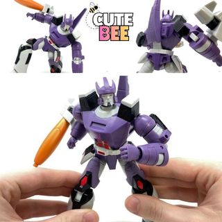 Mô hình Robot Transformers R.E.D Galvatron cao 15cm nhiều khớp cử động, nobox - Đồ chơi CUTE BEE