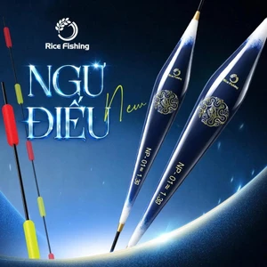 Phao hố đấu NGƯ ĐIẾU RICE FISHING 2026 chuyên hố đấu săn hàng câu cá lớn PC-48