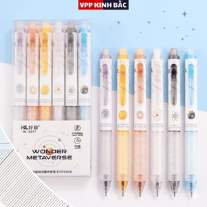 1 Hộp Bút Bi Tẩy Xóa ( 6 Chiếc ) Thông Minh BT09 – Viết Sai Xóa Được, Nét Đẹp, Tiện Lợi Cho Học Sinh