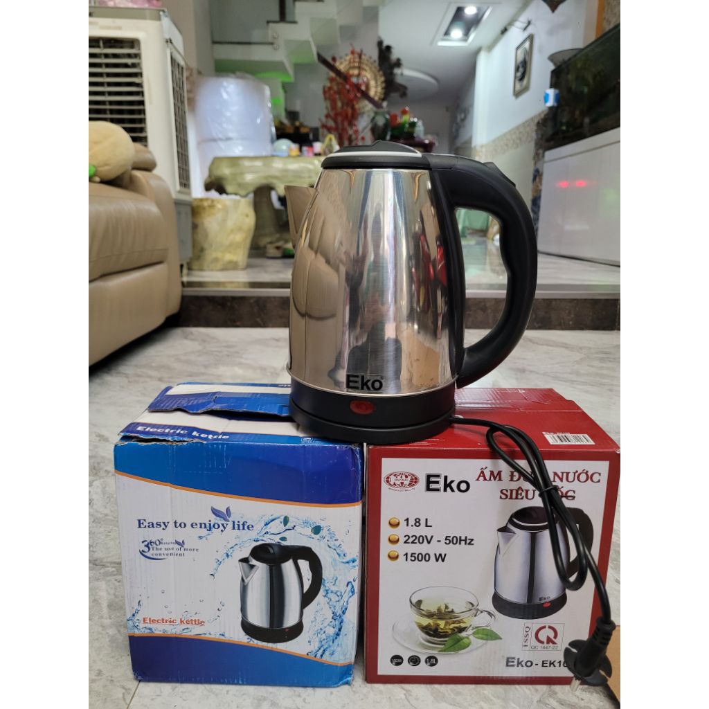 ẤM SIÊU TỐC INOX 1.8L | Shopee Việt Nam