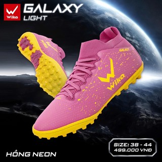 Giày Đá Bóng Wika Galaxy Light Size 32-44 Đế TF Chất Lạnh Đã Khâu Full Đế