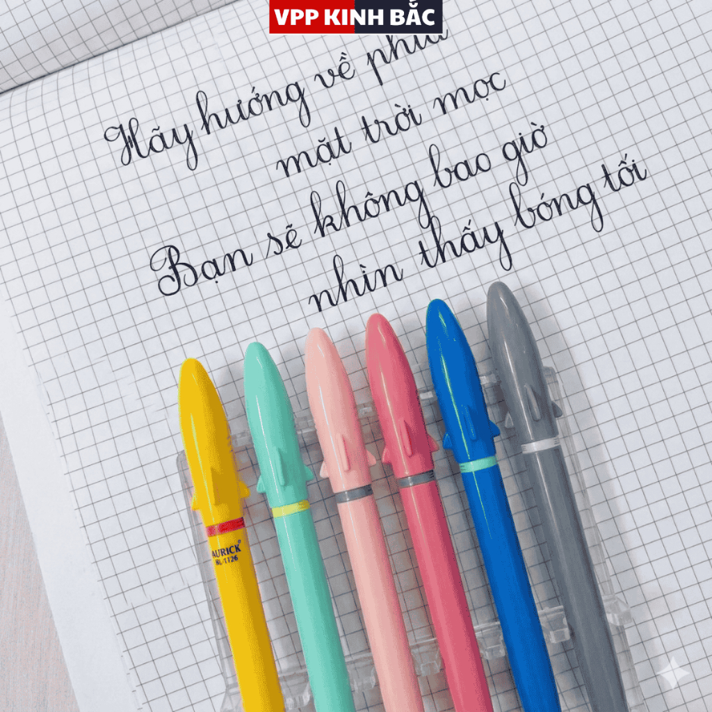 3 Bút Máy Cá Mập S-02 Ngòi Kim Tinh Viết Êm Trơn.